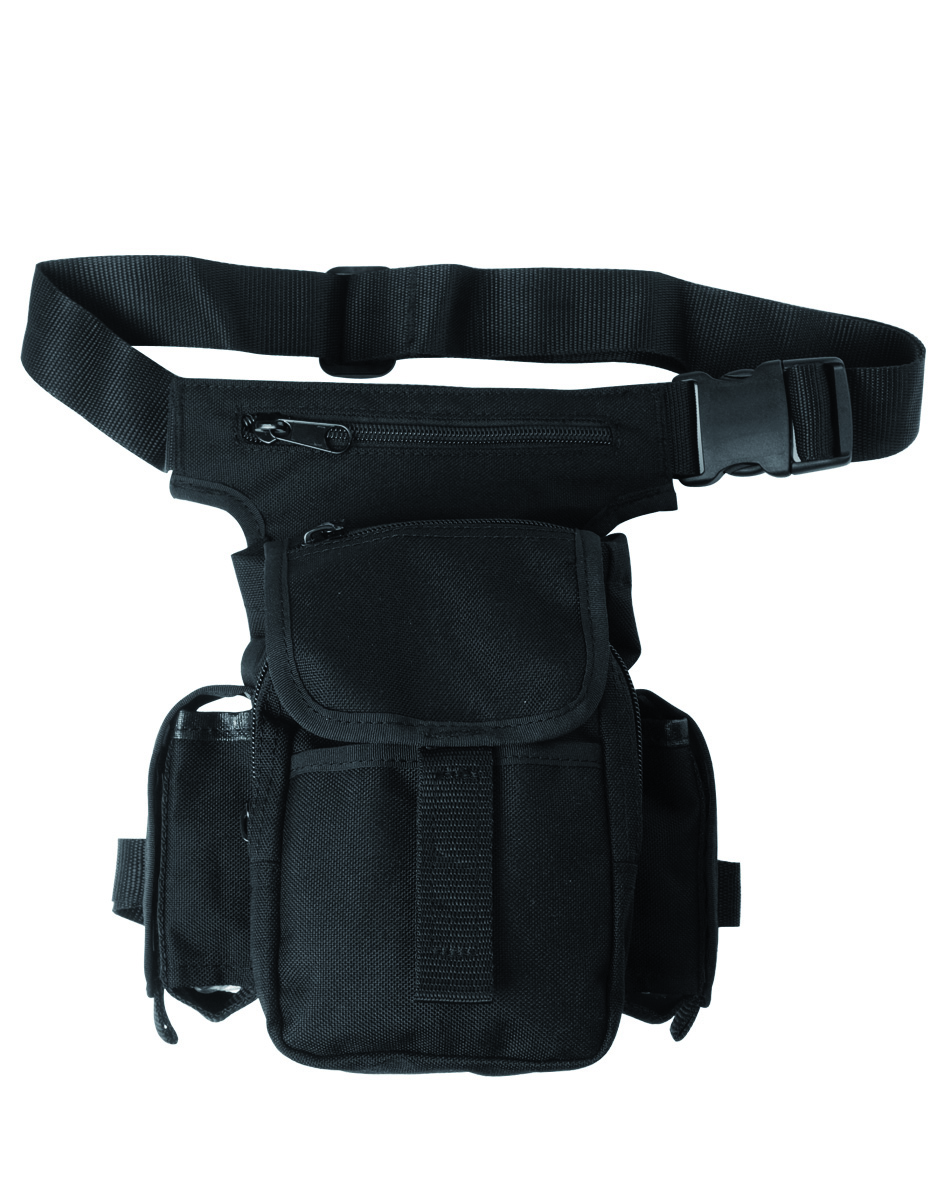 BOLSO PERNERA MULTIFUNCION MIL-TEC NEGRO