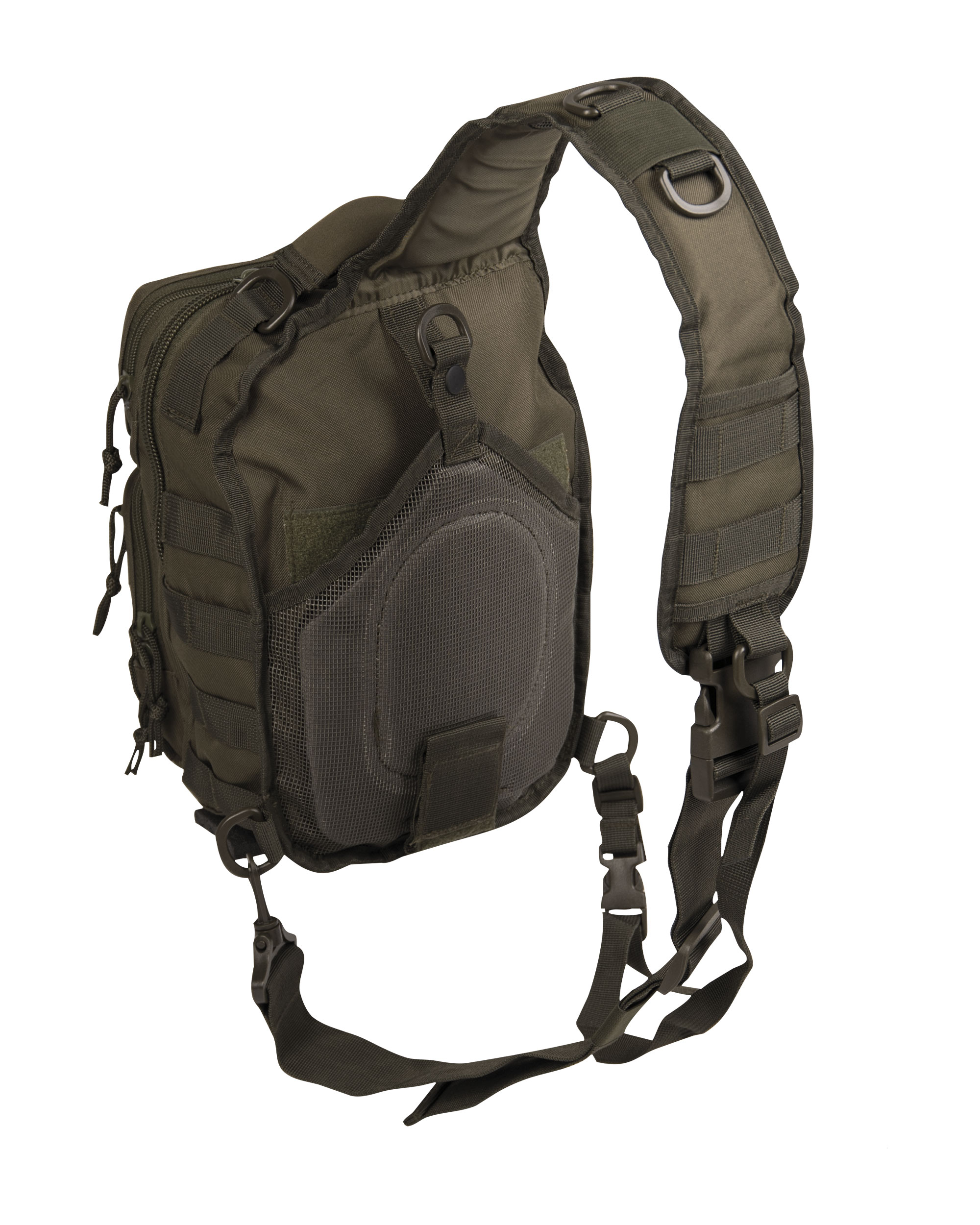 BANDOLERA MIL-TEC one strap assault pack SMALL_OLIVE - Imagen 2