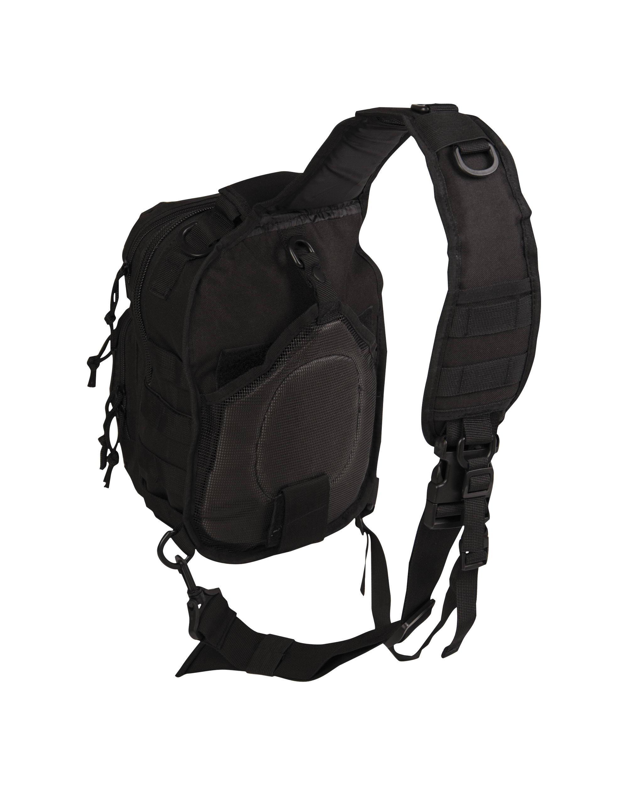 BANDOLERA MIL-TEC one strap assault pack NEGRA - Imagen 2