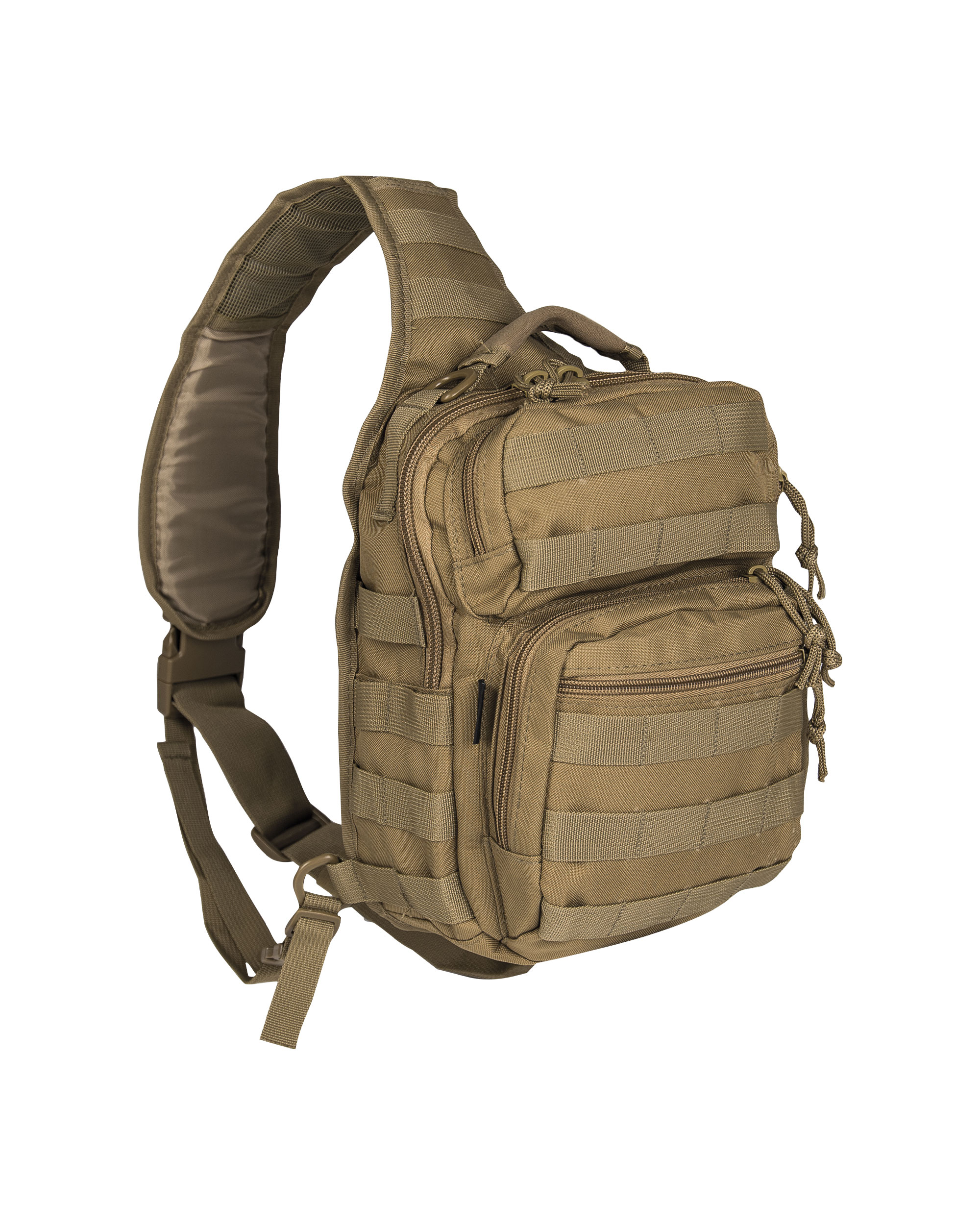 BANDOLERA MIL-TEC one strap assault pack COYOTE