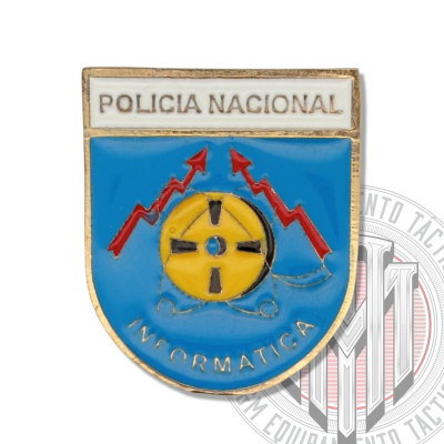 DISTINTIVOS DE UNIDAD DE INFORMATICA DEL CUERPO DE POLICIA NACIONAL