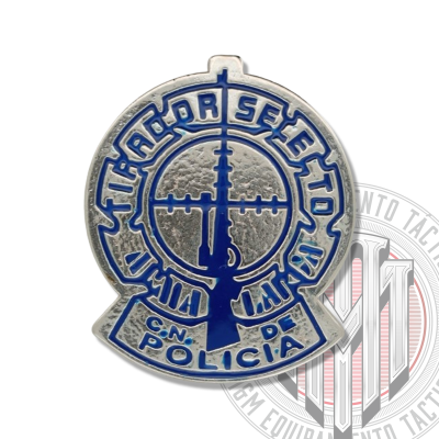 DISTINTIVO TIRADOR SELECTO ARMA LARGA POLICIA NACIONAL