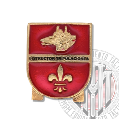 DISTINTIVO DE PERMANENCIA DE INTRUCTOR DE TRIPULACION LEOPARDO