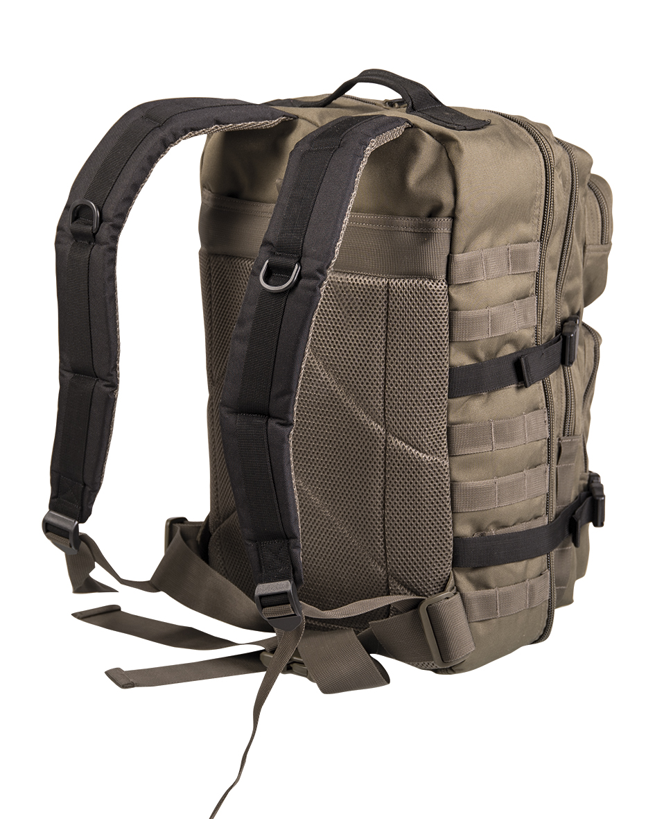 Mil-Tec US Assault Pack Large Ranger Green/Black 36L - Imagen 2