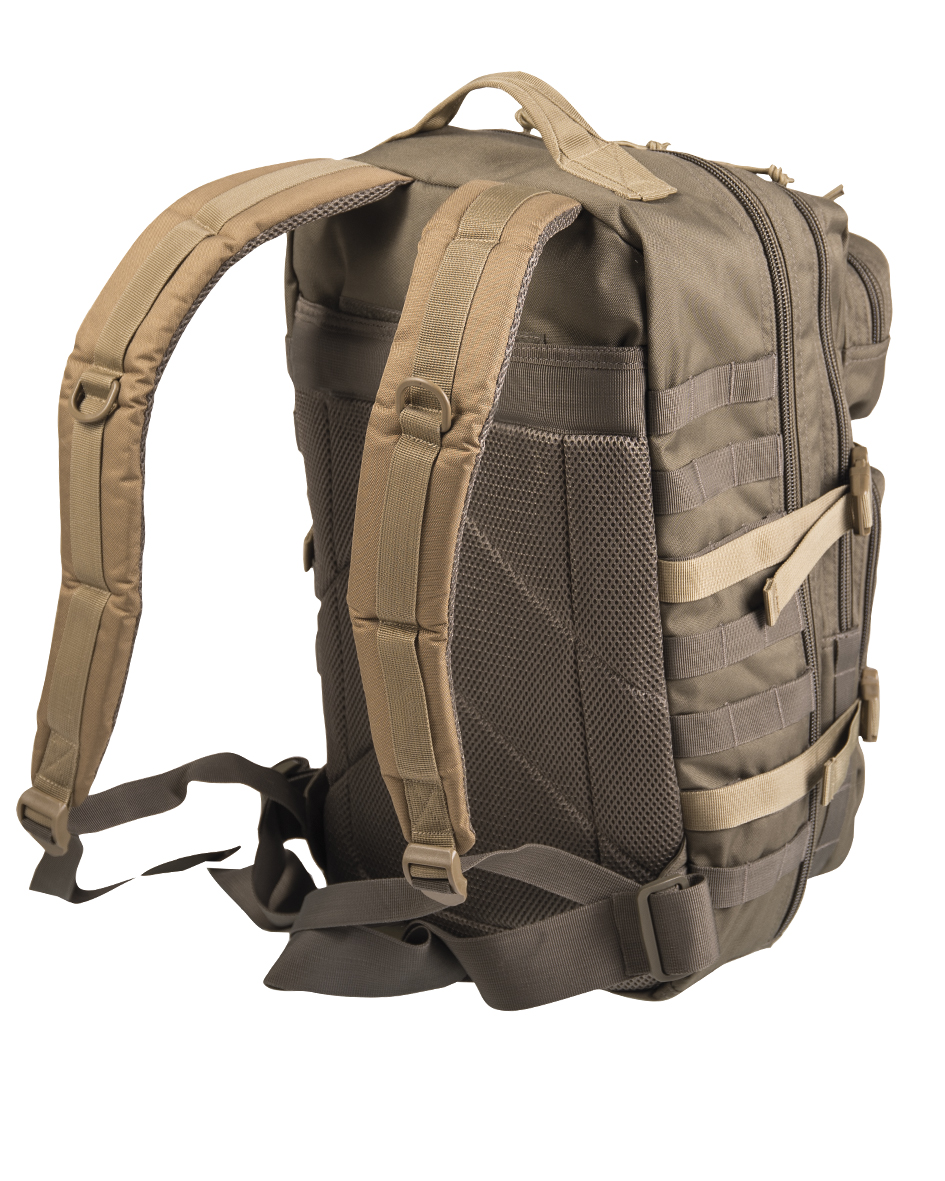 Mil-Tec US Assault Pack Large Ranger Green/Coyote 36L - Imagen 2