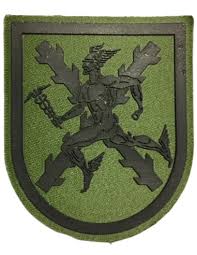 PARCHE DE BRAZO VERDE OD BRIGADA DE TRANSMISIONES