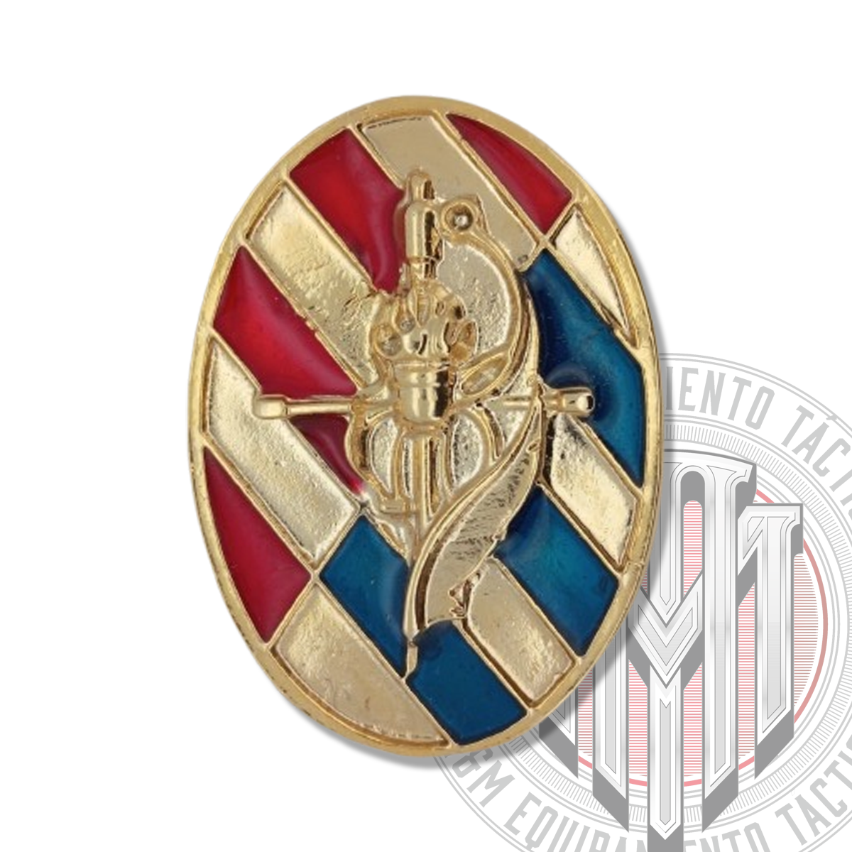 DISTINTIVO DEL CURSO BÁSICO DE EMERGENCIAS PARA MILITARES OFICIALES Y SUBOFICIALES