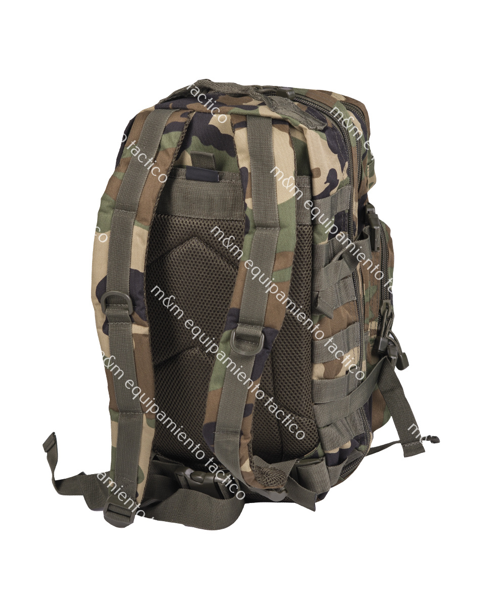 MOCHILA MILTEC US ASSAULT SM WOODLAND 20 L. - Imagen 2