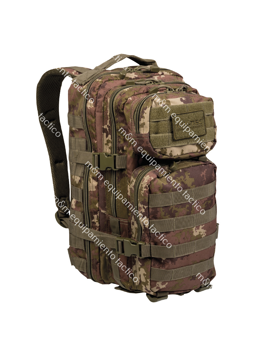 MOCHILA MILTEC US ASSAULT EE.UU SM VEGETATO 20 L .