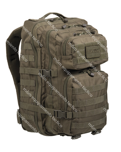 MOCHILA MILTEC US ASSAULT O.D. 20 L.
