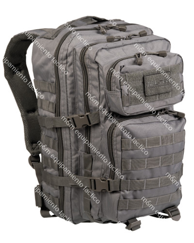MOCHILA MILTEC US ASSAULT URBAN GREY 20 L.