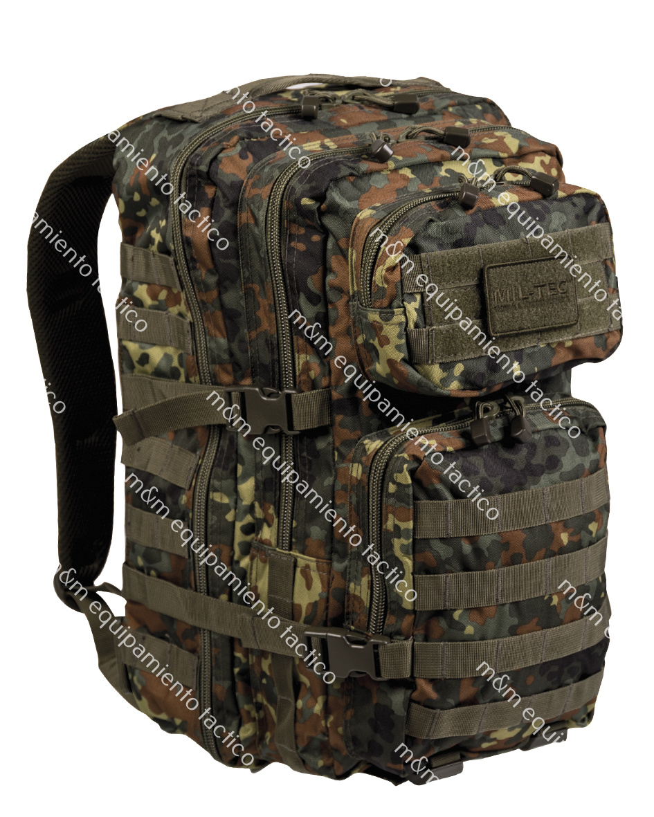 Mochila con sistema MOLLE Mil-Tec US 36 l en Flecktarn