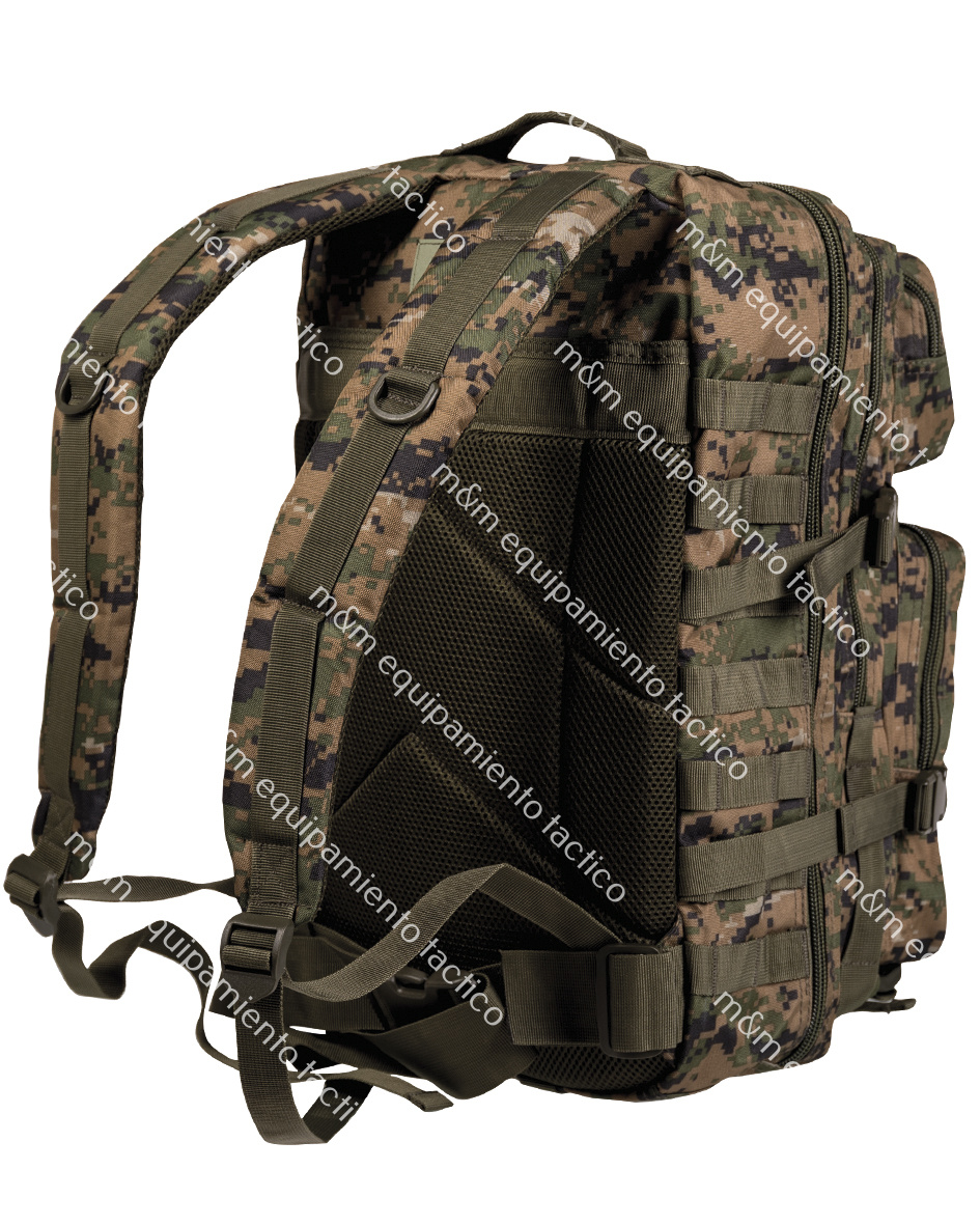 Mochila con sistema MOLLE Mil-Tec US 36 l LG DIGITAL W/L - Imagen 2