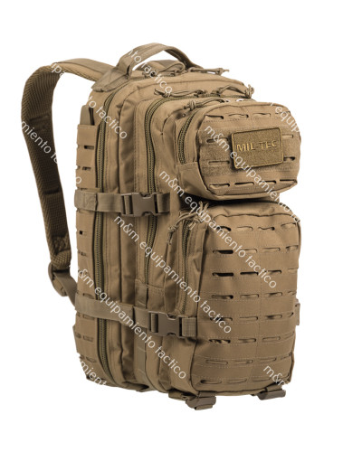 Mochila MILTEC US Assault SM 20 L. COYOTE Lasser CUT