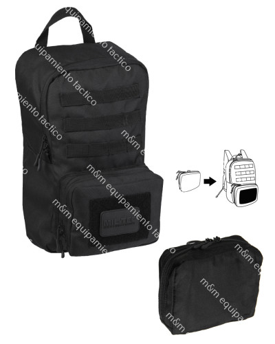Mochila MILTEC PEGABLE US Assault 15 L. NEGRA