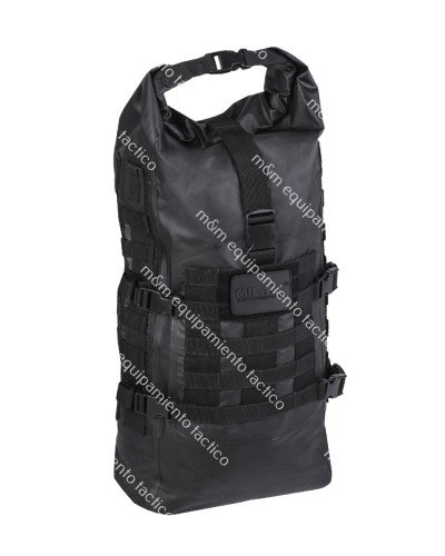 Mochila MILTEC IMPERMEABLE 35L. NEGRA