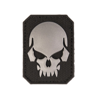 CALAVERA P.V.C. 3D CRANEO M.KLETT SM NEGRO/GRIS