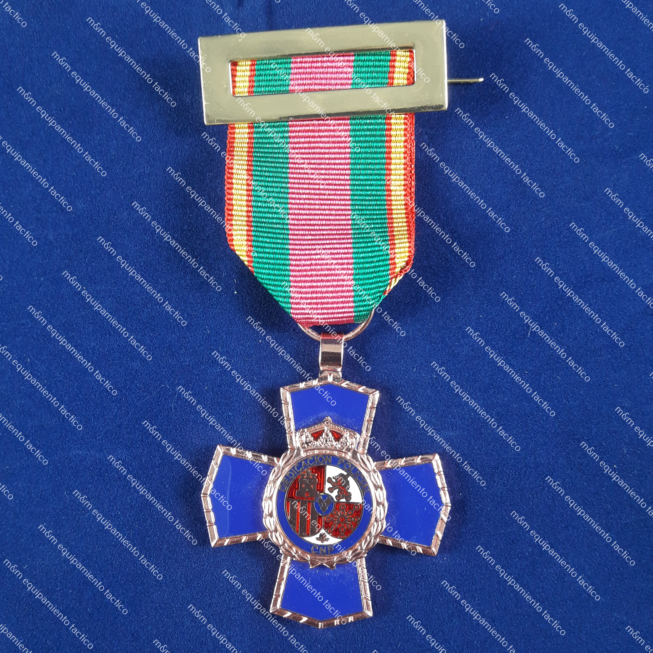 MEDALLA DEDICACION AL SERVICIO POLICIAL XX AÑOS ZAMACK