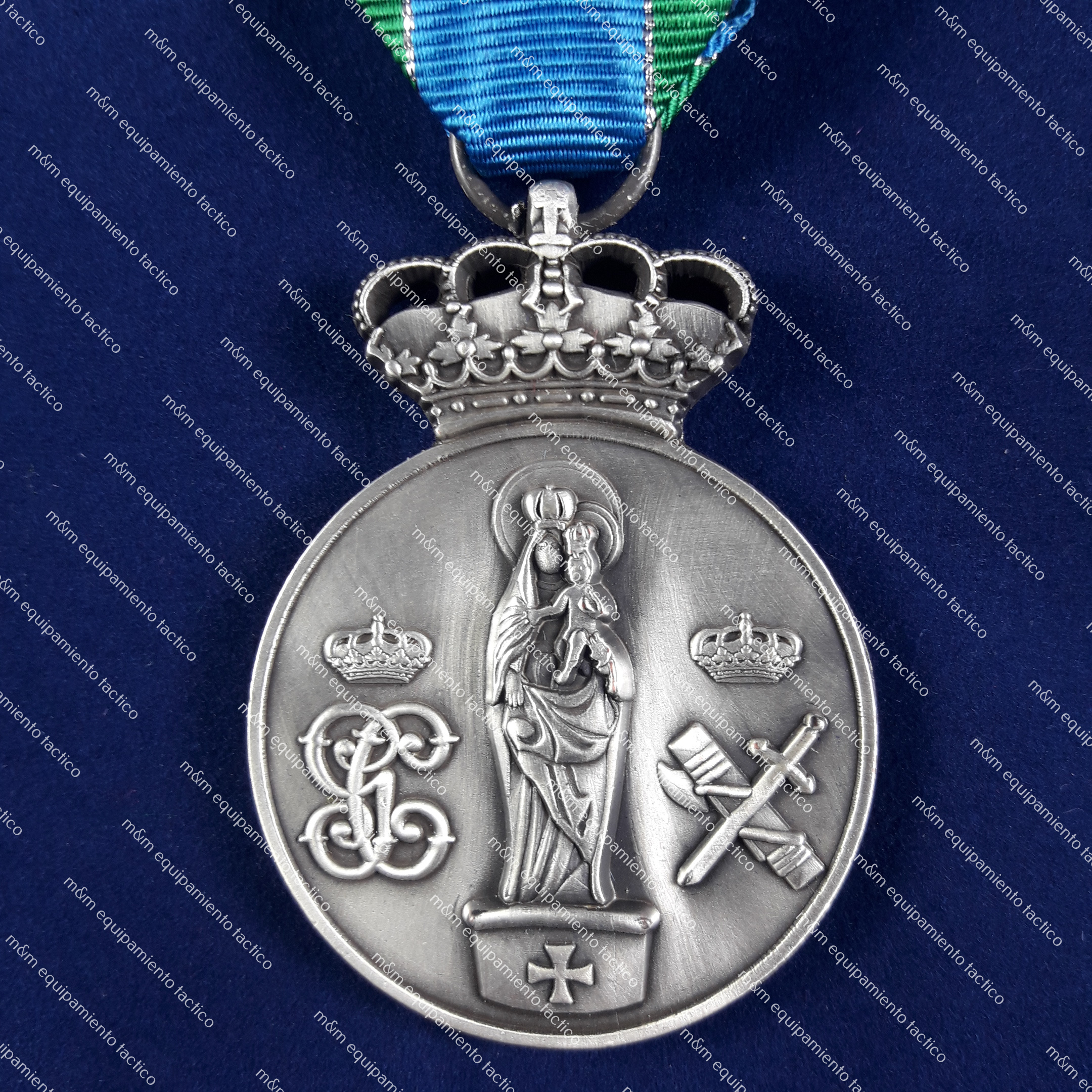 MEDALLA CONMEMORATIVA DEL CENTENARIO DE LA VIRGEN DEL PILAR SRA - Imagen 2
