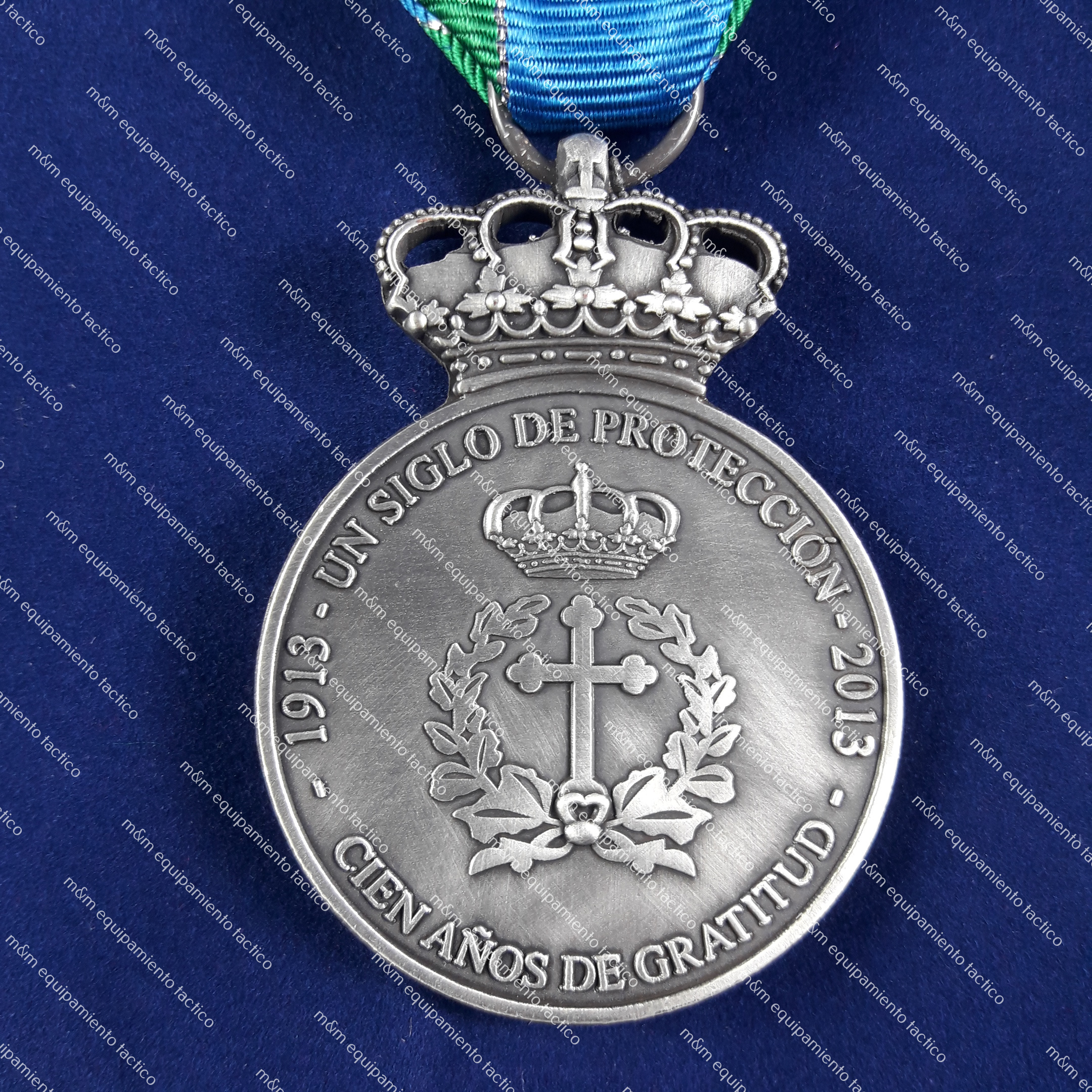 MEDALLA CONMEMORATIVA DEL CENTENARIO DE LA VIRGEN DEL PILAR SRA - Imagen 3