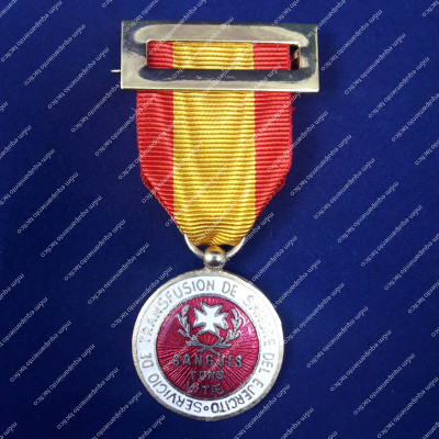 MEDALLA DONANTE DE SANGRE DEL EJERCITO