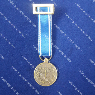 MEDALLA MISION OTAN ANTIGUA YUGOSLAVIA MINI