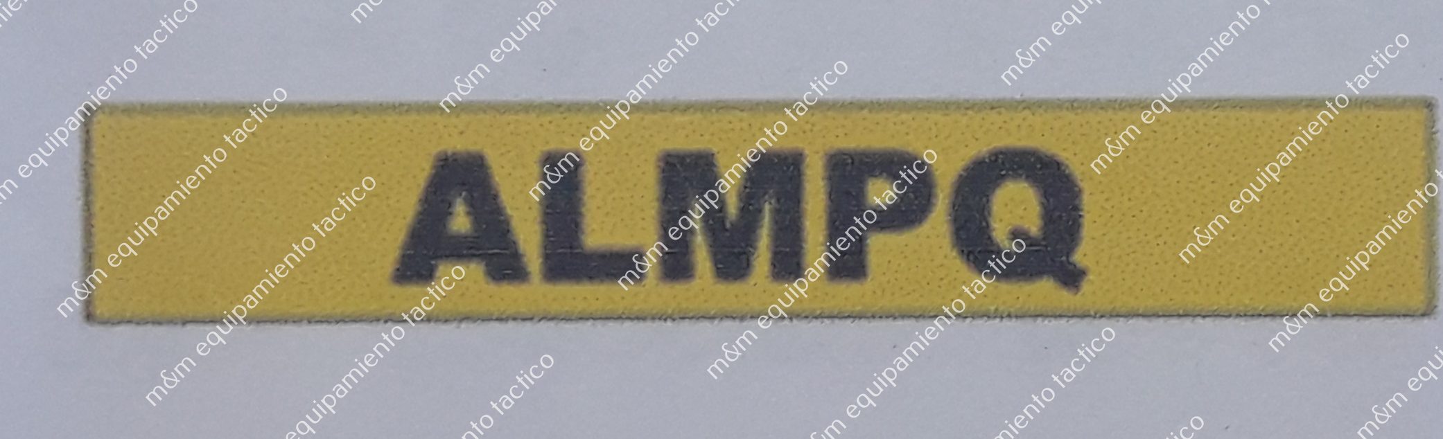 BARRA DISTINTIVO ESPECIALIDAD ALMPQ