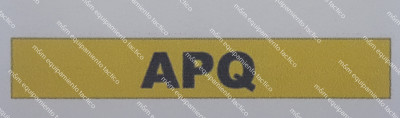 BARRA DISTINTIVO ESPECIALIDAD APQ