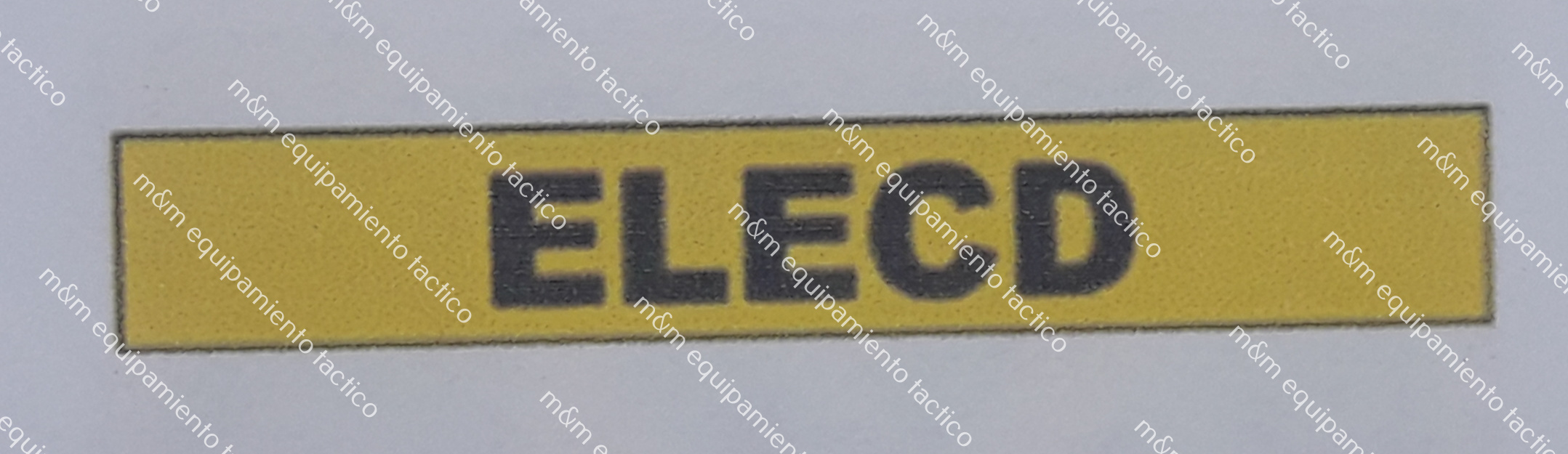 BARRA DISTINTIVO ESPECIALIDAD ELECD