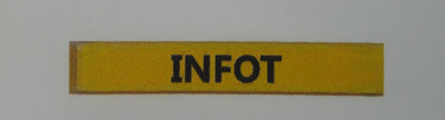 BARRA DISTINTIVO ESPECIALIDAD INFONT