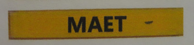 BARRA DISTINTIVO ESPECIALIDAD MAET