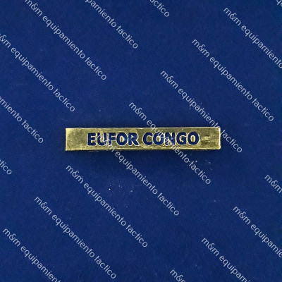 BARRA MISIONES EUFOR CONGO