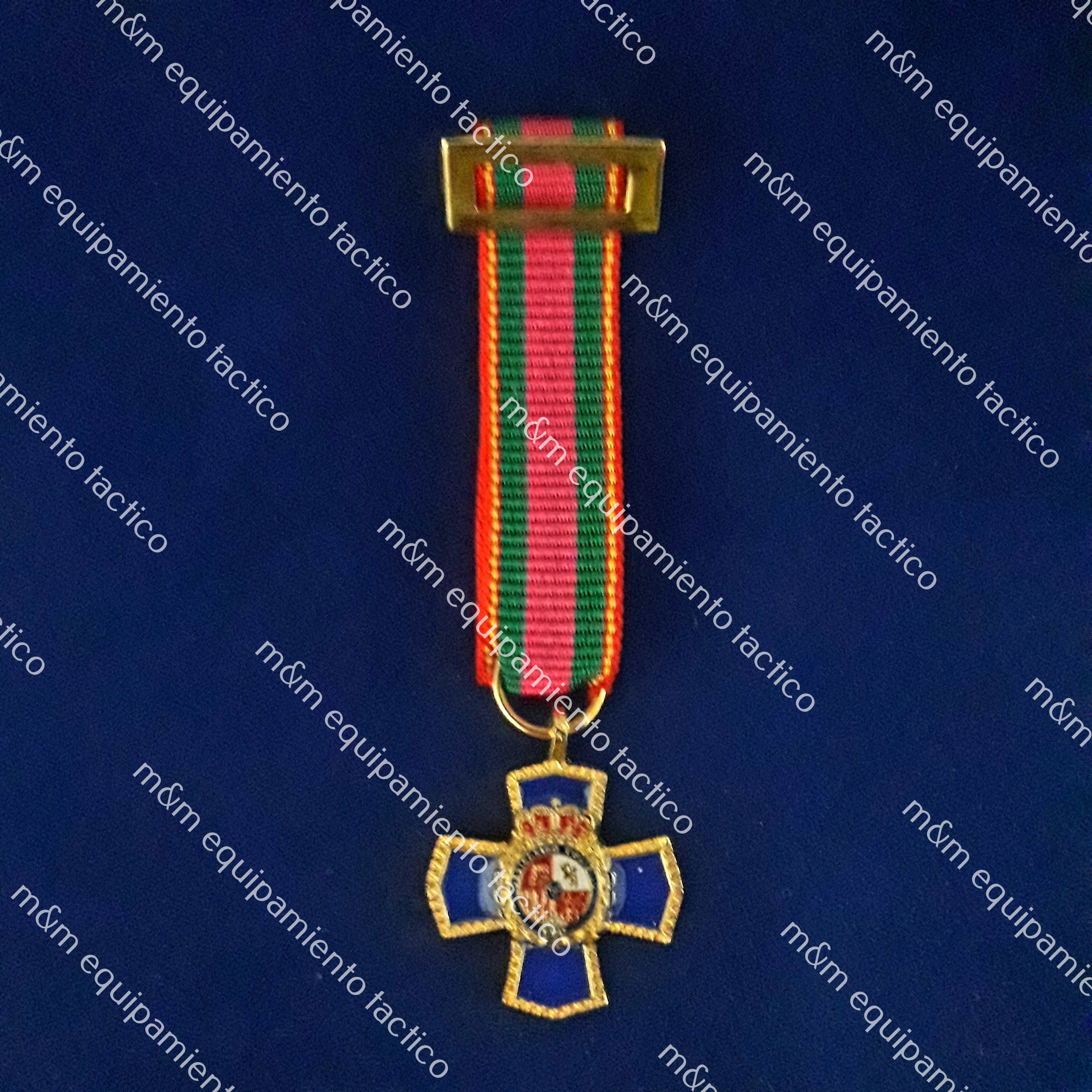 MEDALLA MINI DEDICACIÓN AL SERVICIO POLICIAL XXX AÑOS