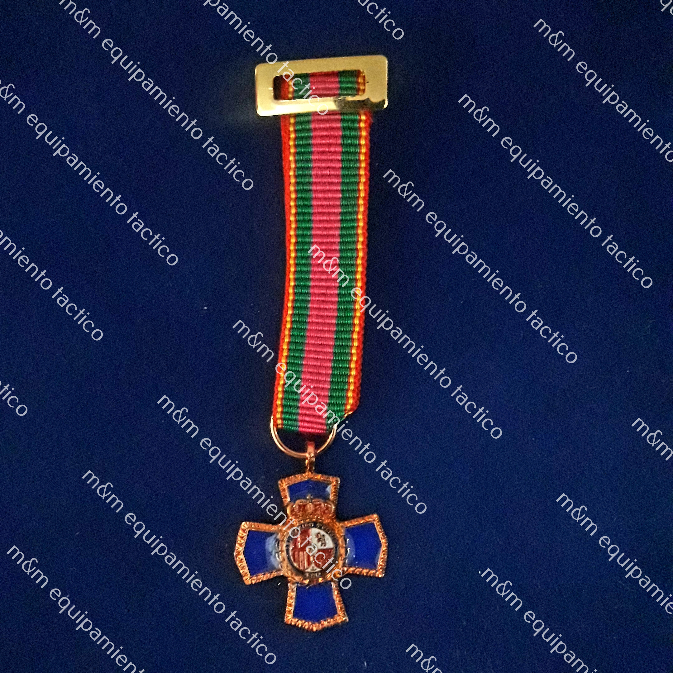 MEDALLA MINI DEDICACIÓN AL SERVICIO POLICIAL XX AÑOS