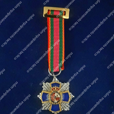 MEDALLA MINI DEDICACIÓN AL SERVICIO POLICIAL XXXV AÑOS