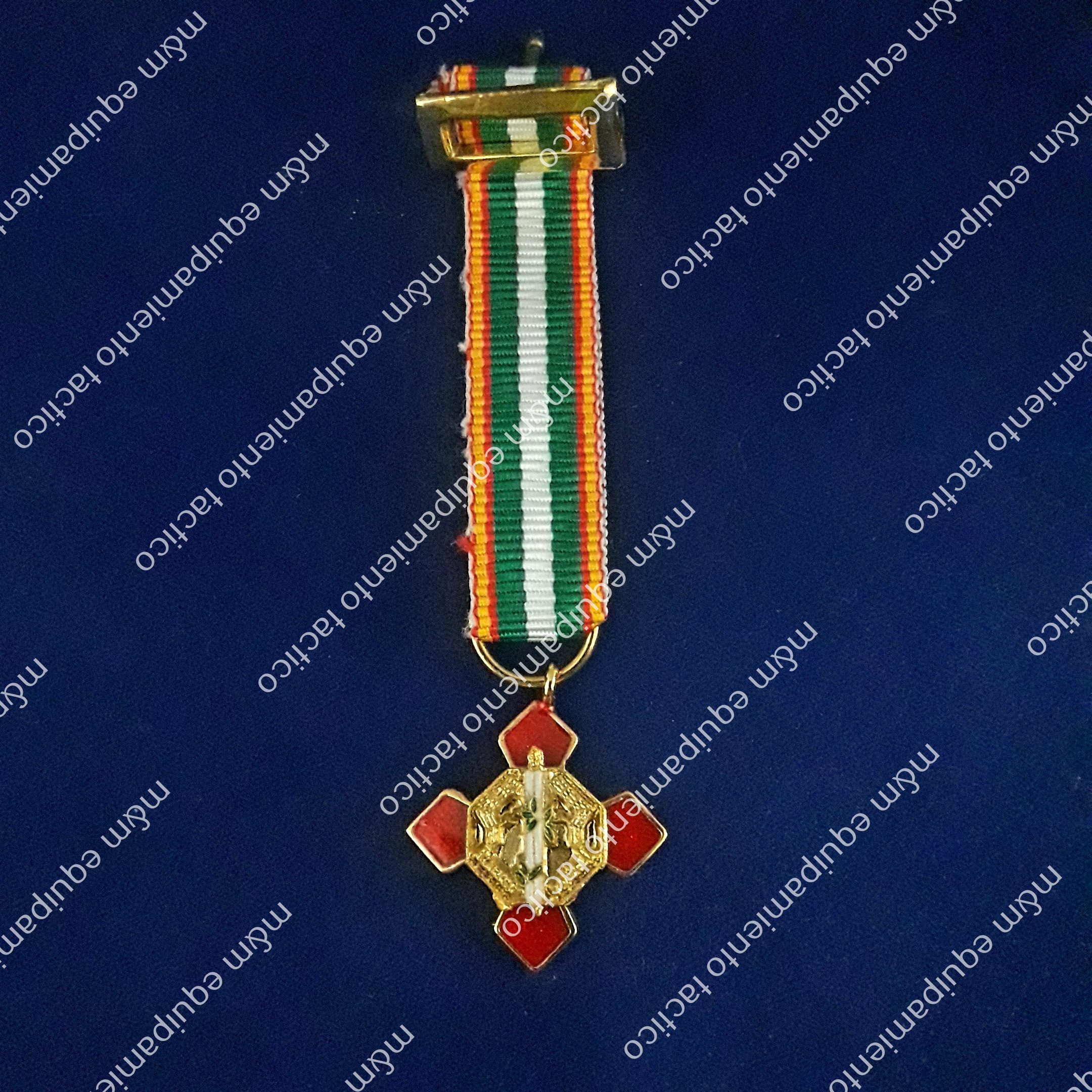 MEDALLA MINI MERITO POLICIAL DISTINTIVO ROJO