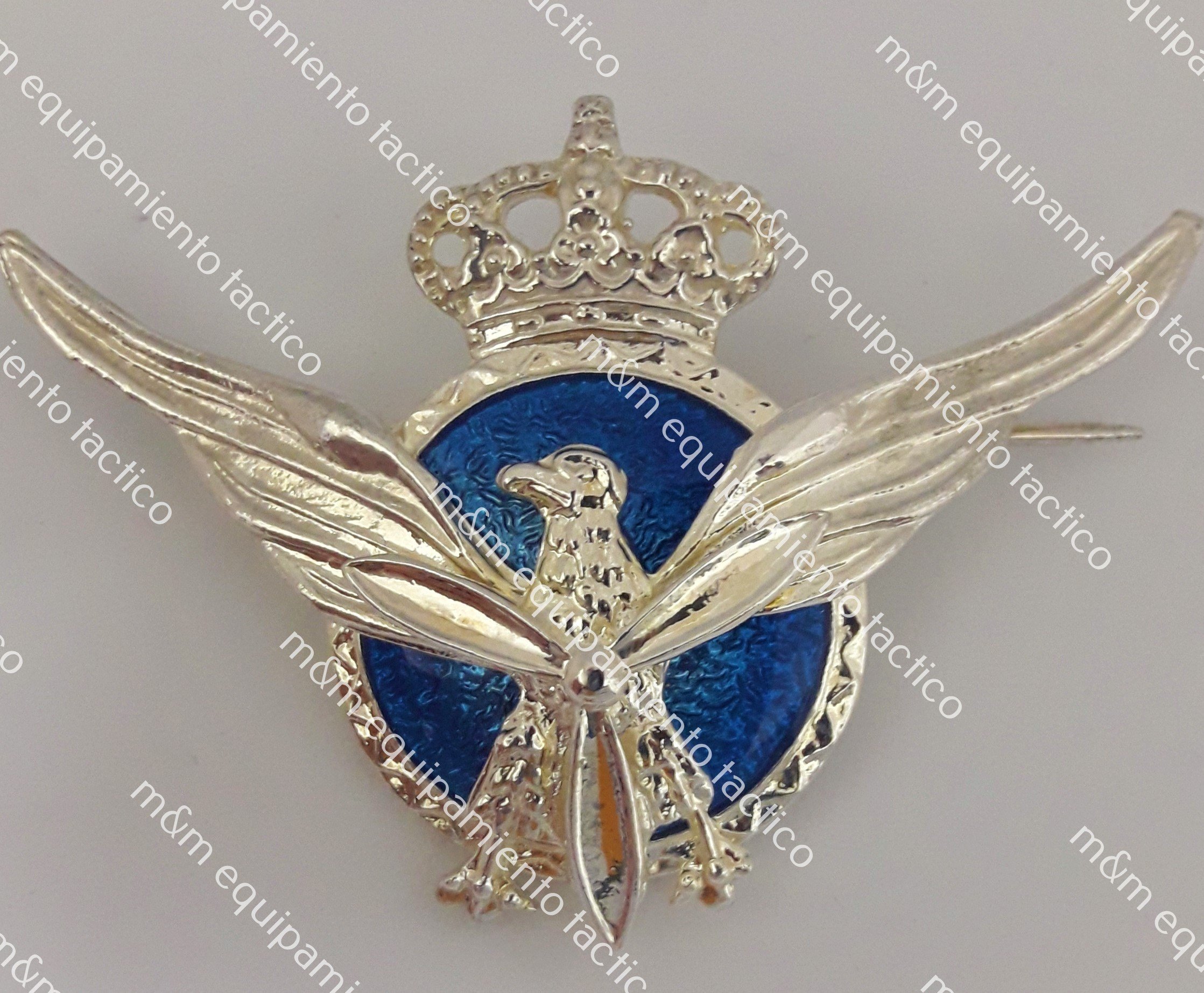 DISTINTIVO PILOTO COMERCIAL CIVIL PLATA
