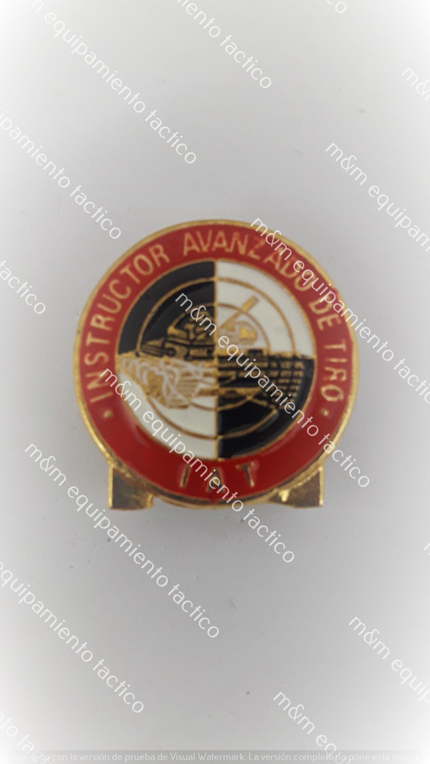 DISTINTIVO CURSO INSTRUCTOR AVANZADO DE TIRO