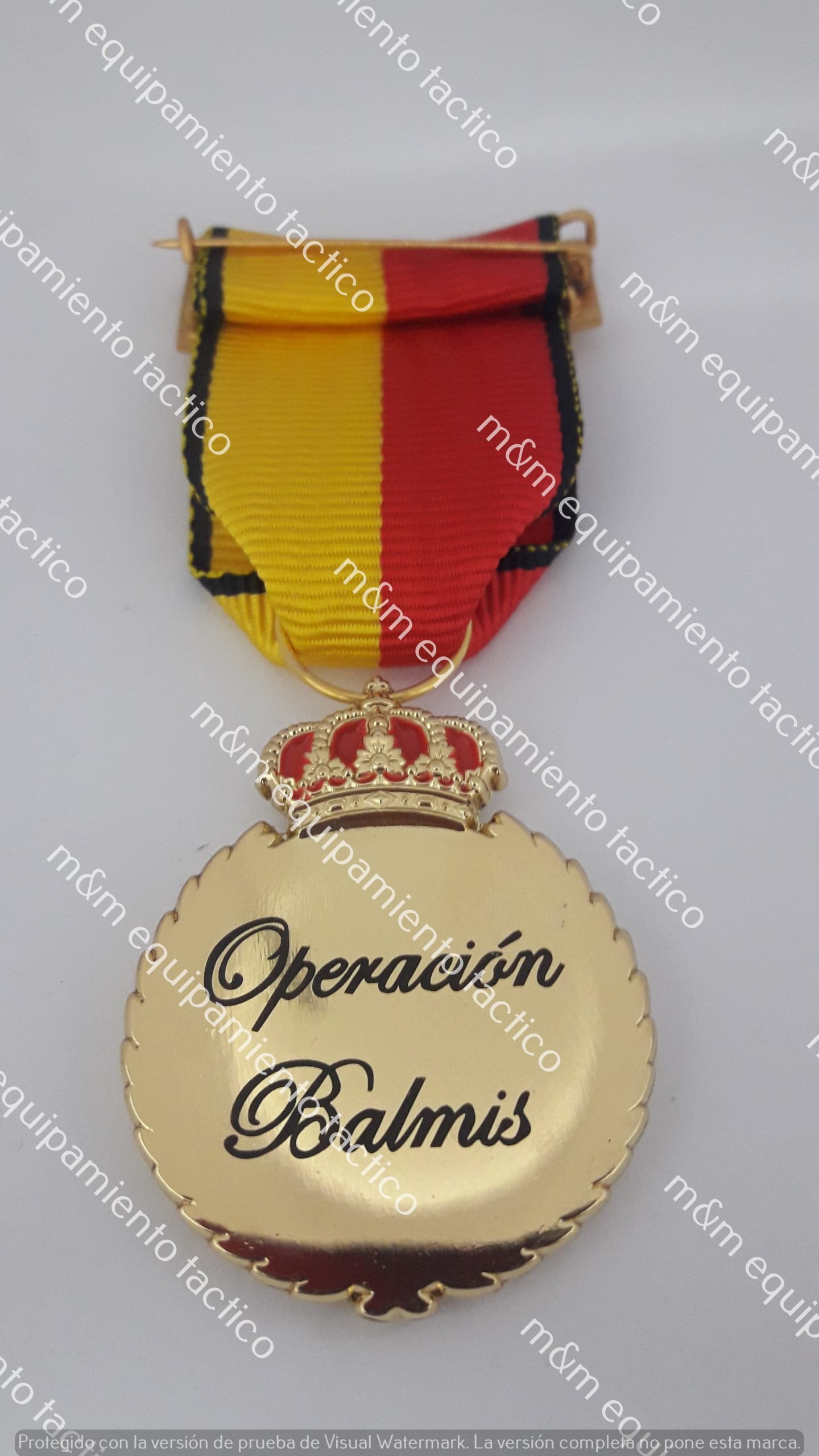 MEDALLA CONMEMORACION BALMIS - Imagen 2