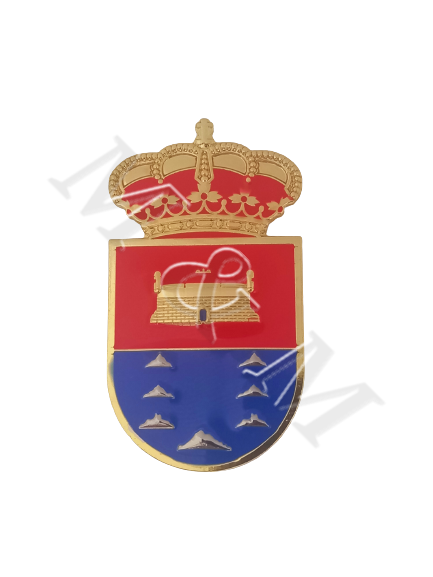 DISTINTIVO DE PERMANENCIA DE BRIGADA CANARIAS XVI CON TORNILLOS PARA LAS BARRAS