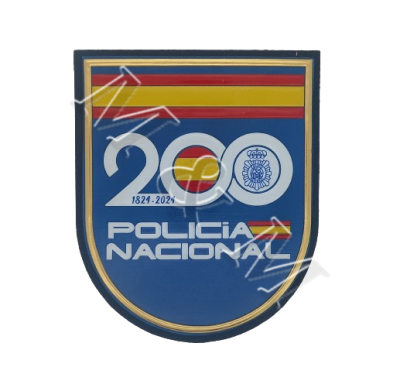 PARCHE DISTINTIVO BRAZO BICENTENARIO POLICIA NACIONAL