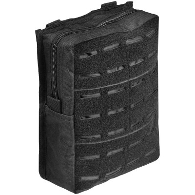 BOLSO MIL-TEC LASER CUT BELT POUCH LARGE BLACK