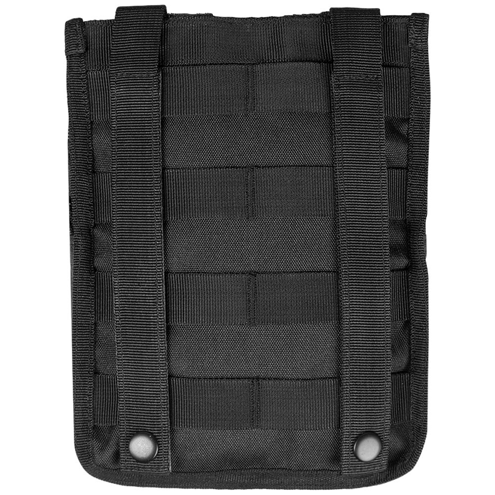 BOLSO MIL-TEC LASER CUT BELT POUCH LARGE BLACK - Imagen 2