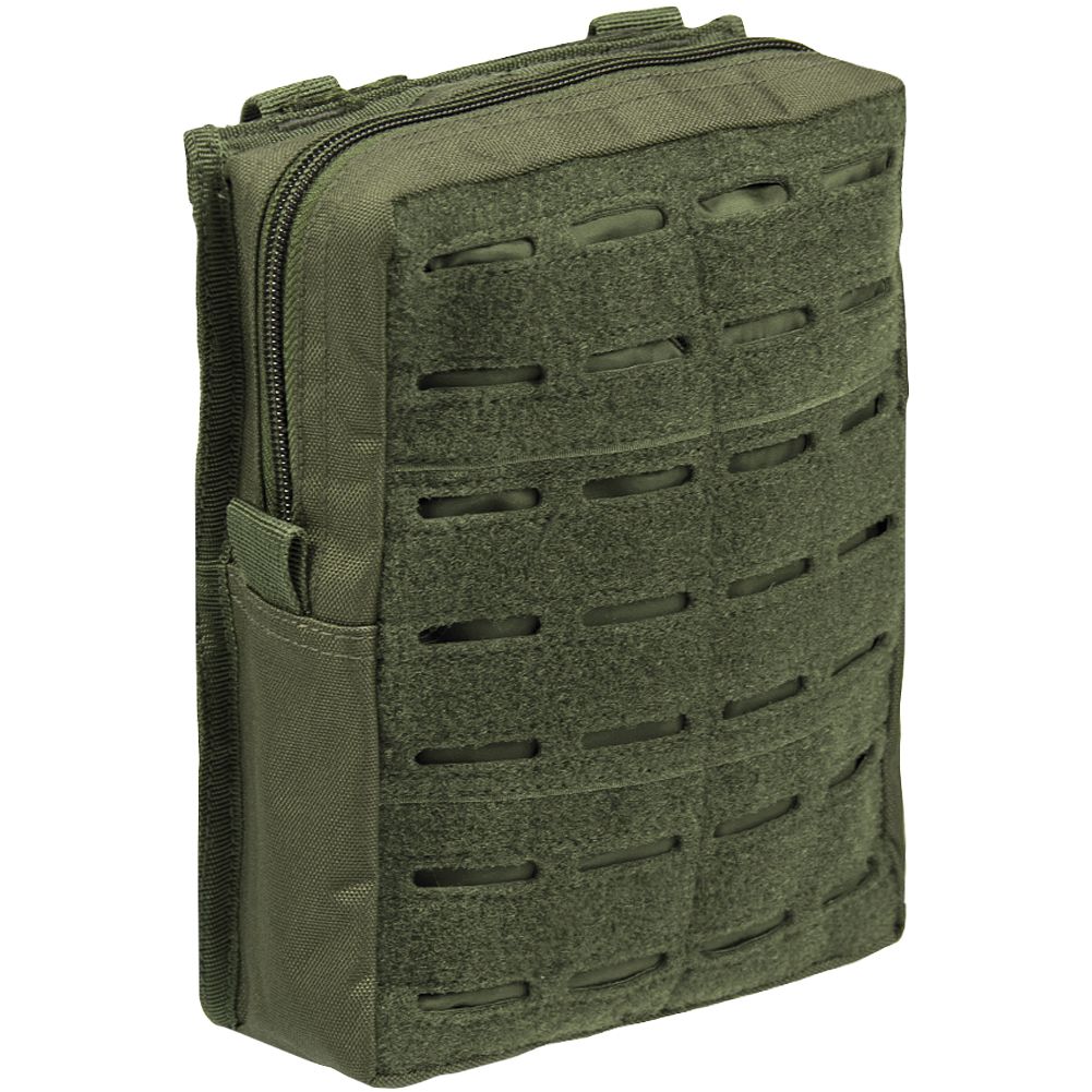 BOLSO MIL-TEC LASER CUT BELT POUCH OLIVE LARGE