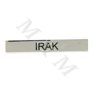 BARRA IRAK MEDALLA OPERACIONES MILITARESY CAMPAÑAS