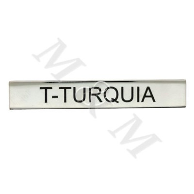 BARRA T-TURQUIA MEDALLA OPERACIONES MILITARESY CAMPAÑAS