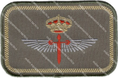 PARCHE DE PECHO VERDE OD ALAS DE PILOTO DE HELICÓPTERO MECÁNICO