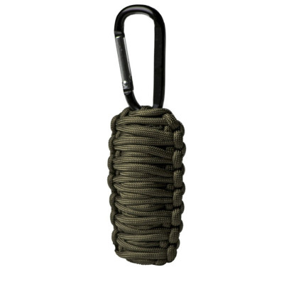 KIT DE SUPERVIVENCIA PARACORD VERDE PEQUEÑO
