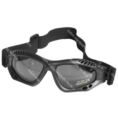 GAFAS MIL-TEC COMANDO AIR PRO NEGRAS