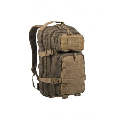 MOCHILA MILTEC US ASSAULT GREEN - COYOTE 20 L.